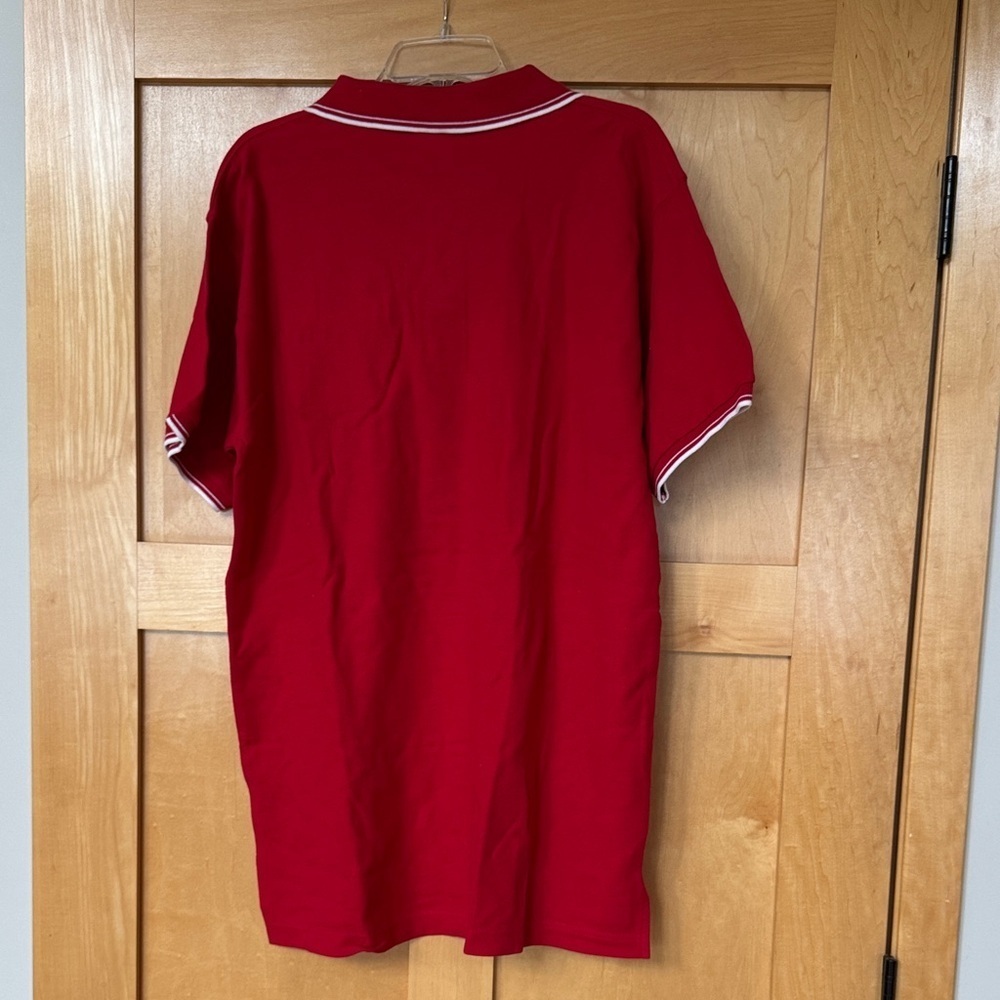 NEW St. Thomas USVI Red Polo Shirt men’s XXL - Picture 3 of 7
